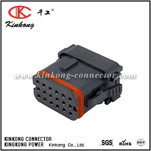 DT16-18SD-K004 18 hole female motorcycle wire harness electrical plugs